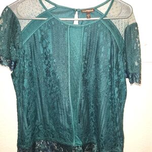Express lace blouse
